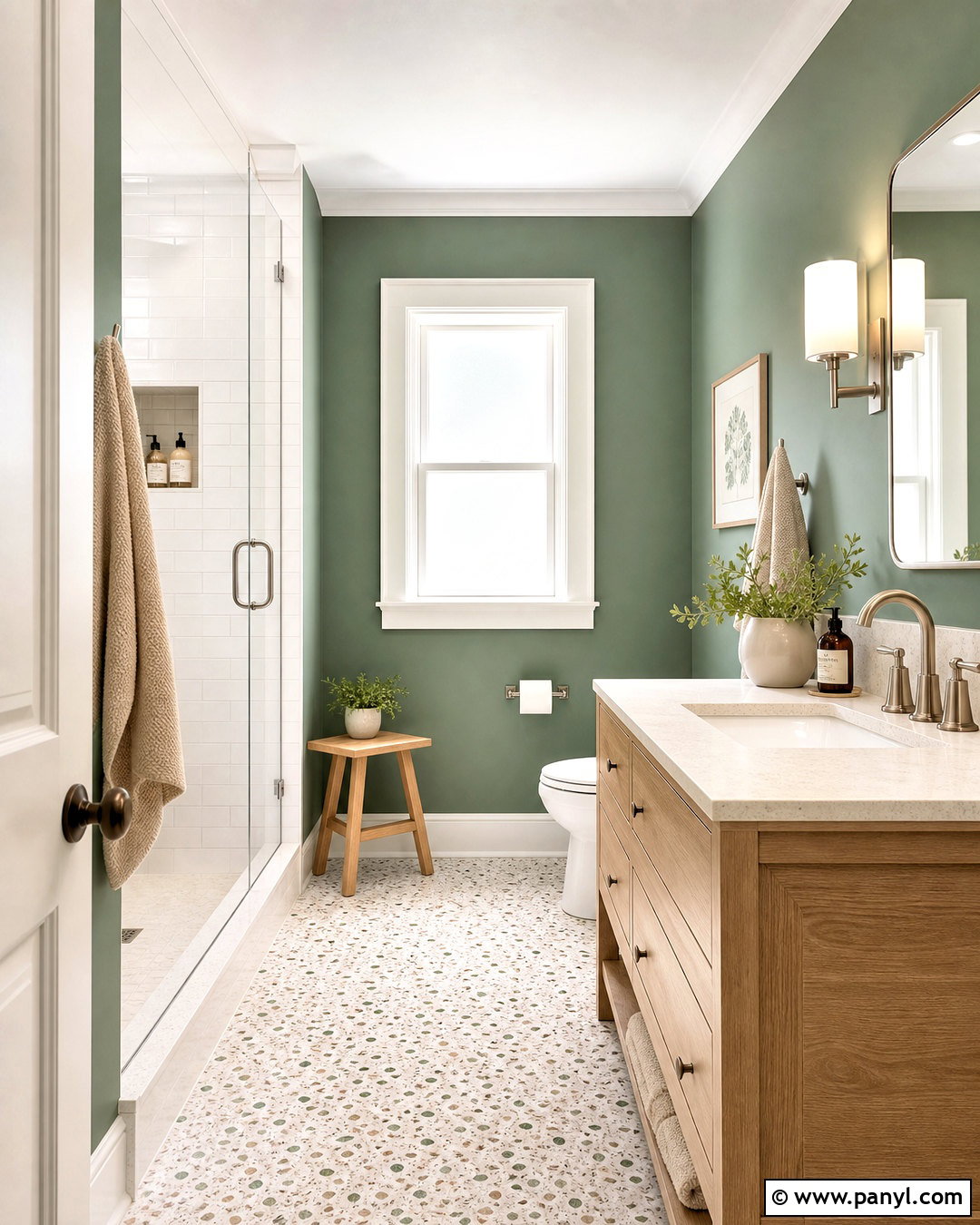 Jade Green Bathroom - 20 green bathroom paint colors