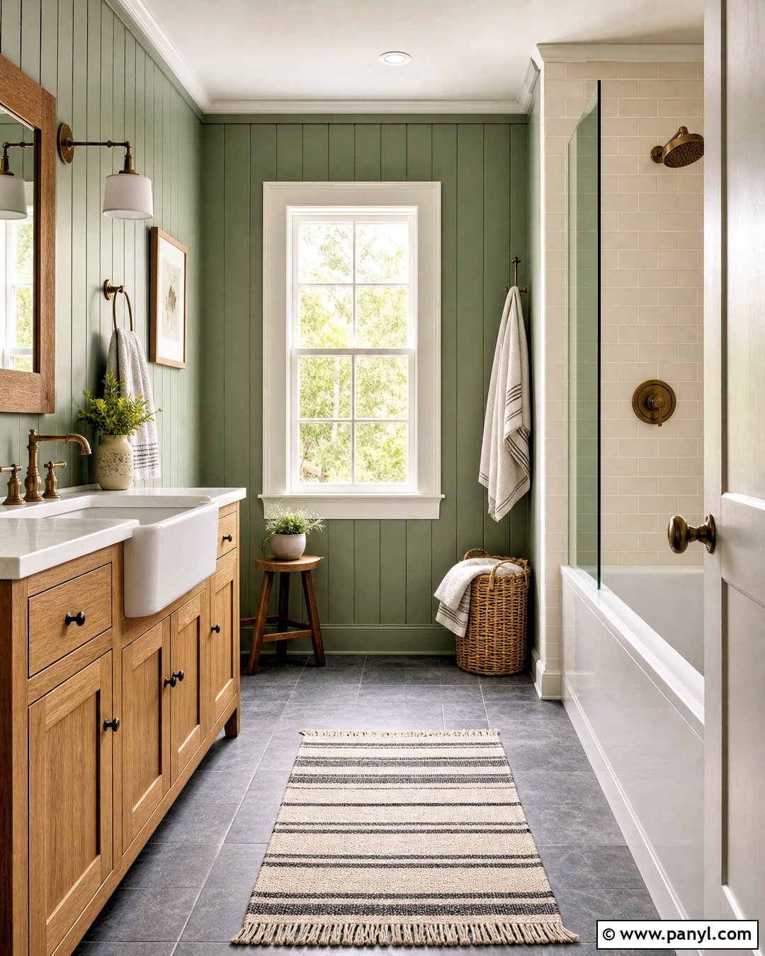 Jade Green Farmhouse Bathroom - 20 jade green bathroom ideas