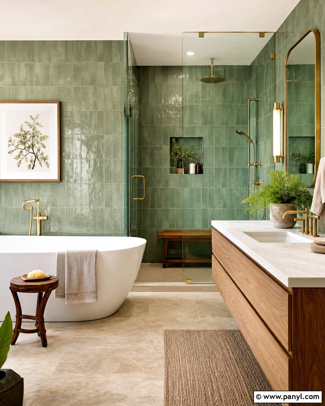 Jade Green Spa Bathroom - 20 jade green bathroom ideas
