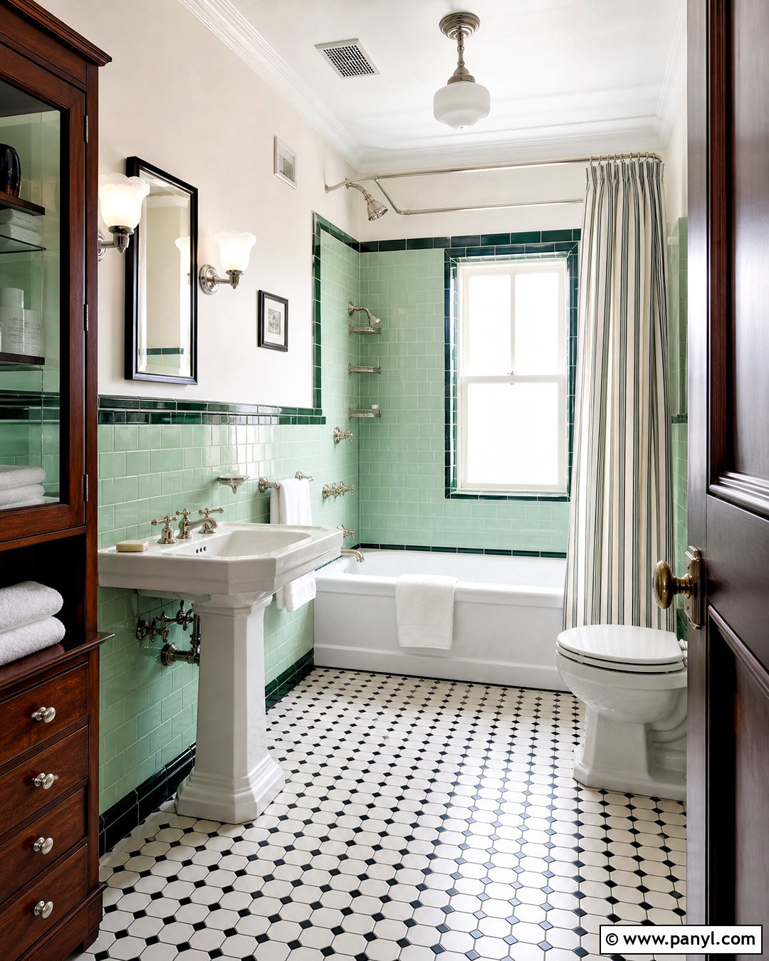 Jade Green Vintage Bathroom - 20 jade green bathroom ideas