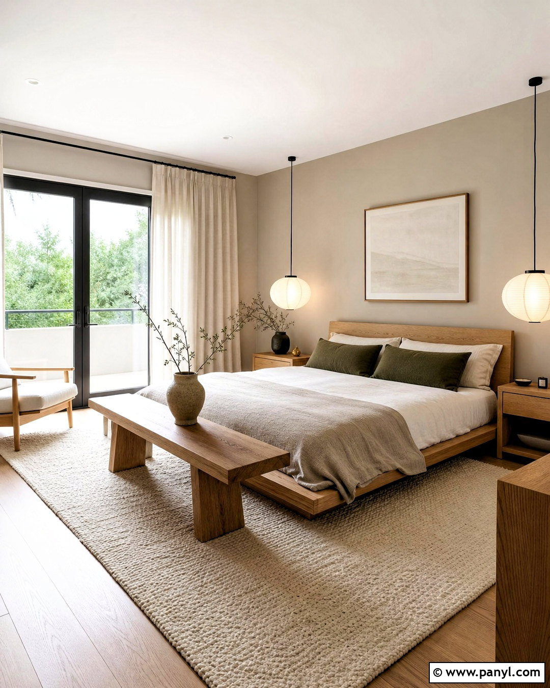 Japandi Bedroom - 20 japandi interiors