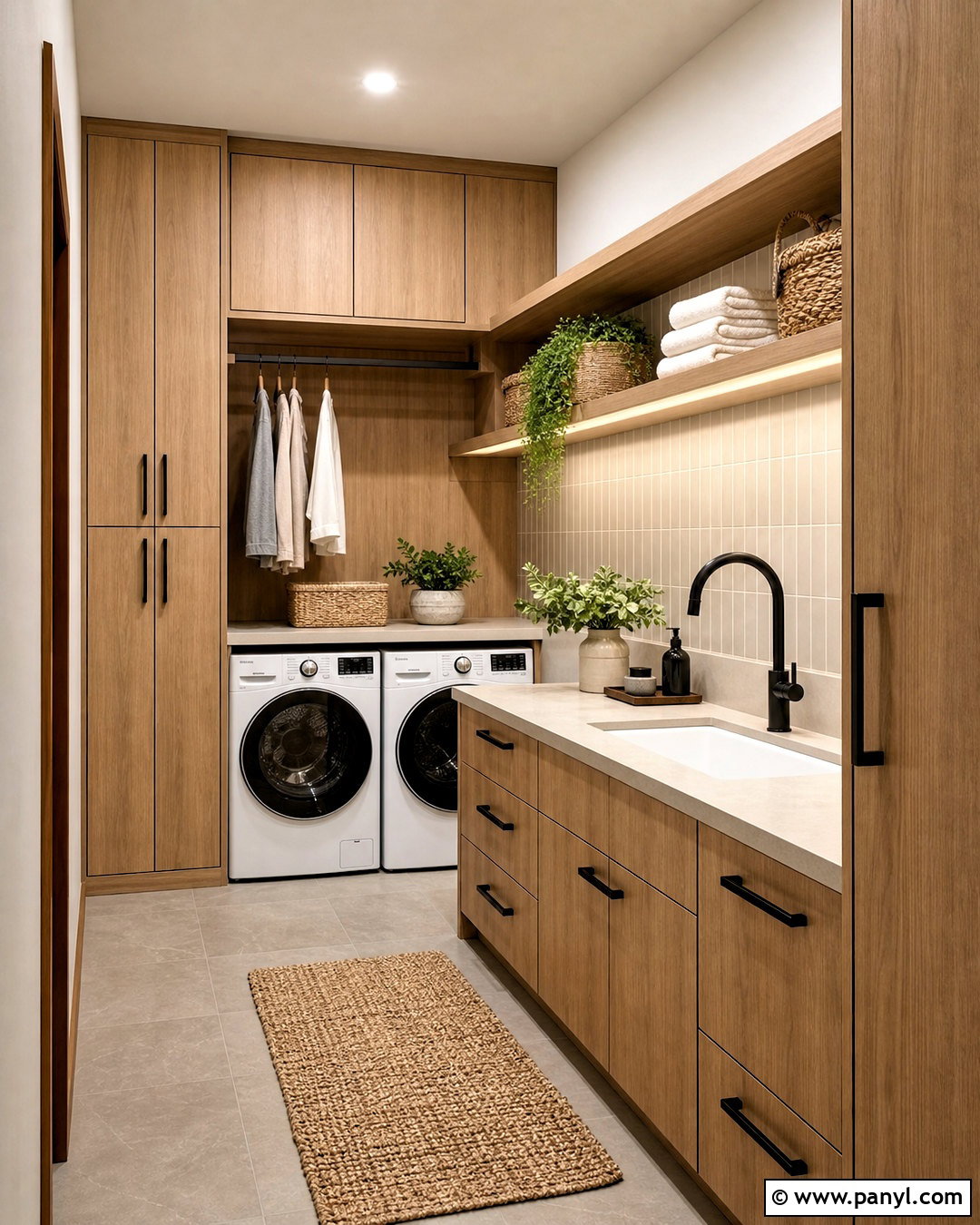 Japandi Laundry Room - 20 japandi interiors