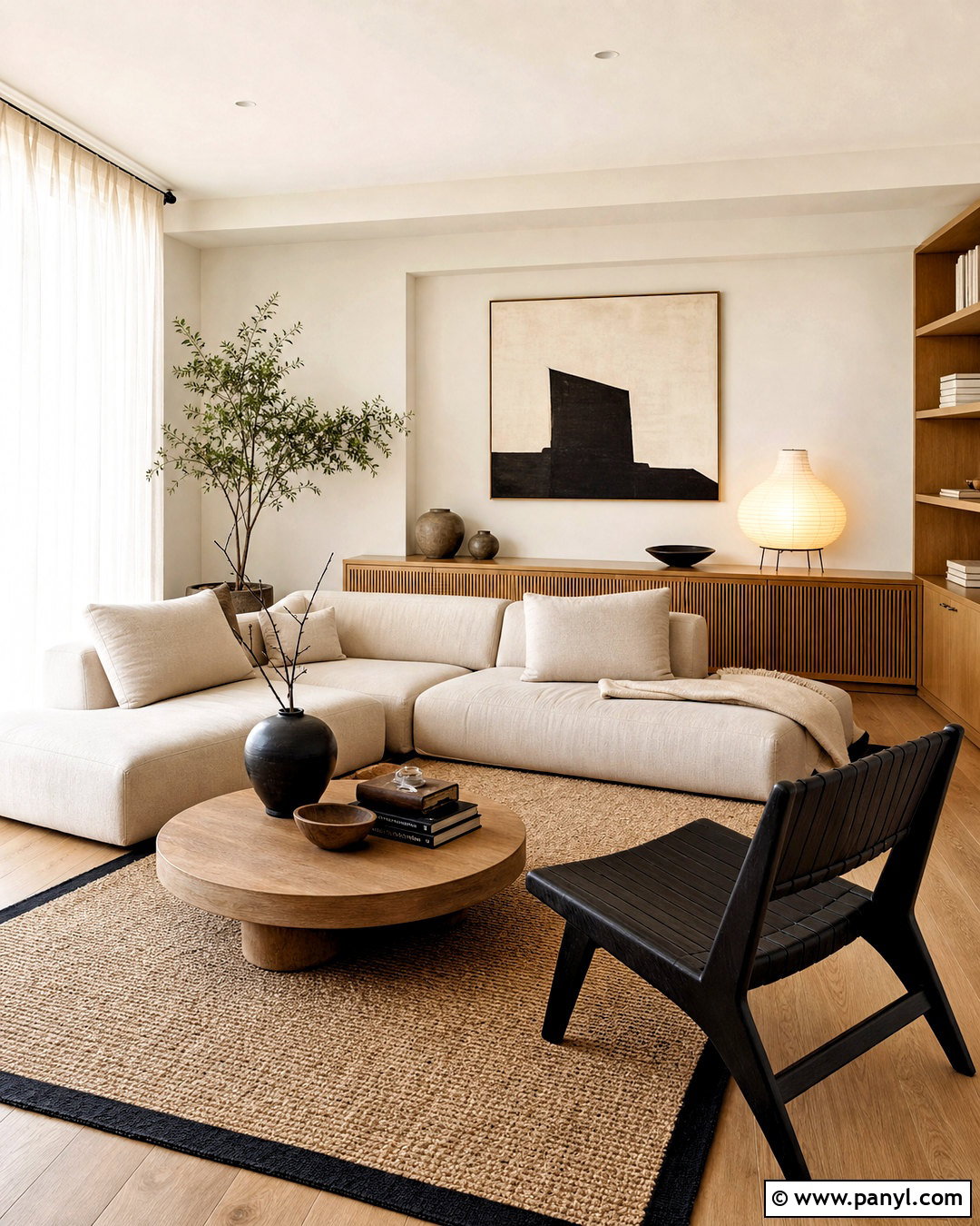 Japandi Living Room - 20 living room designs