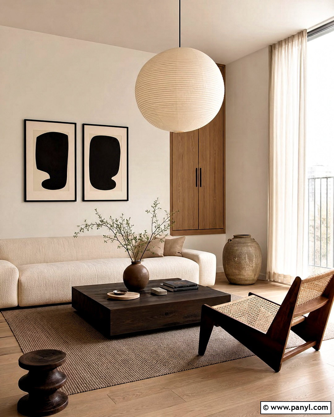 Japandi Living Room - 20 aesthetic living room ideas
