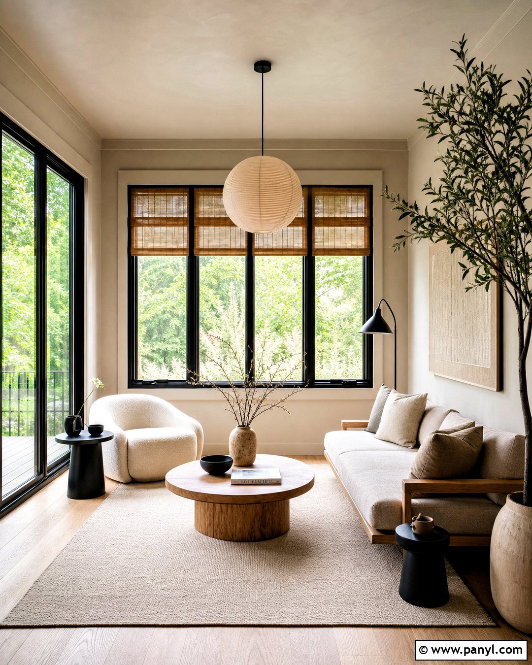 Japandi Sunroom - 20 sunroom inspo ideas