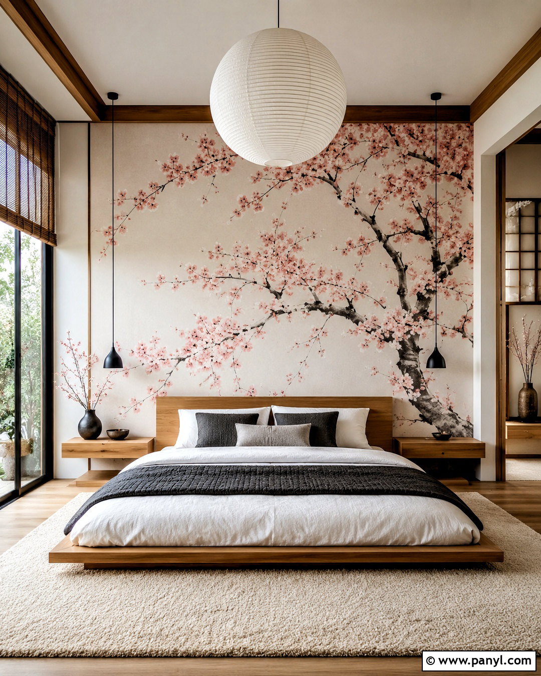 Japanese Floral Wallpaper Bedroom - 20 modern floral wallpaper ideas