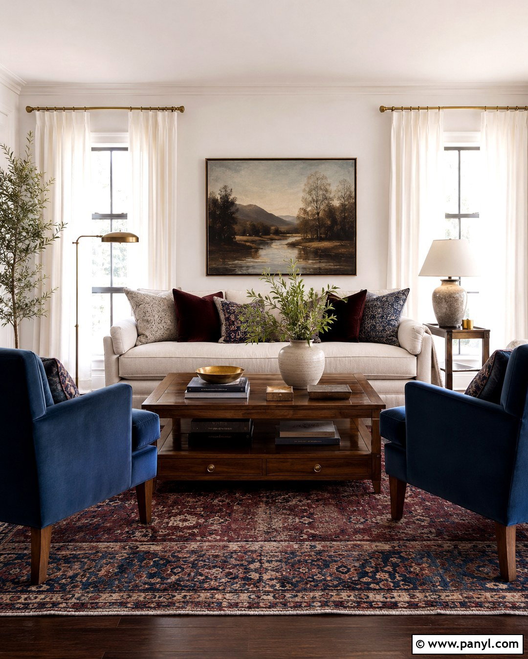 Jewel Tone Accent Chairs - 20 Add Color Without Painting Walls