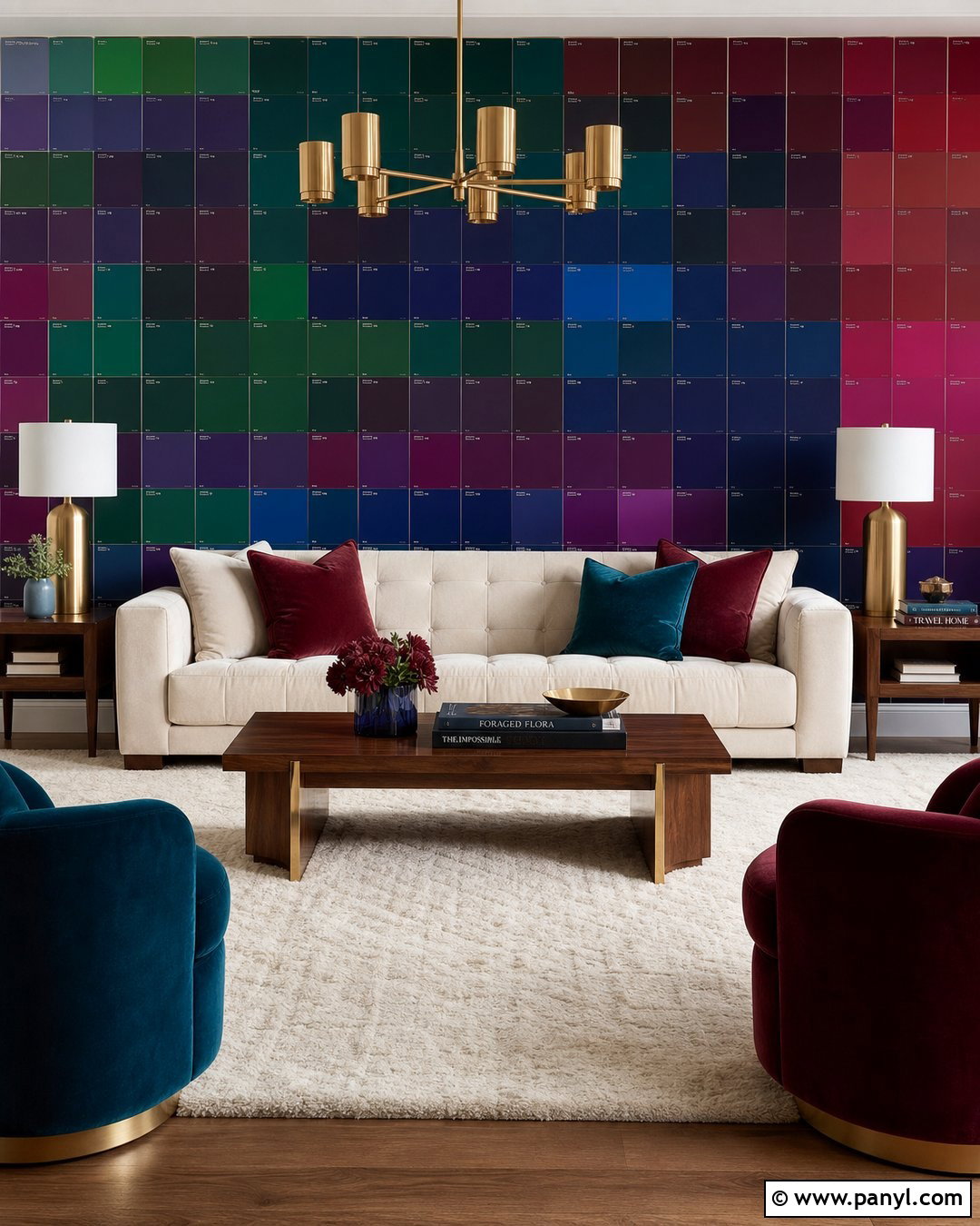 30 Paint Chip Wall Ideas: Creative DIY Decor on a Budget