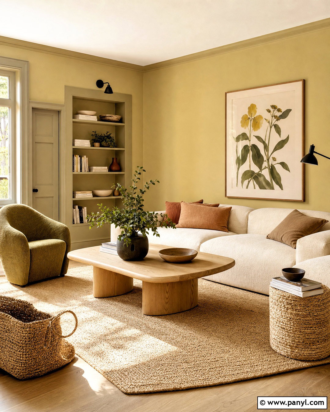 Jotun 1965 Ginger Tea Living Room - 20 jotun paint wall colours living rooms