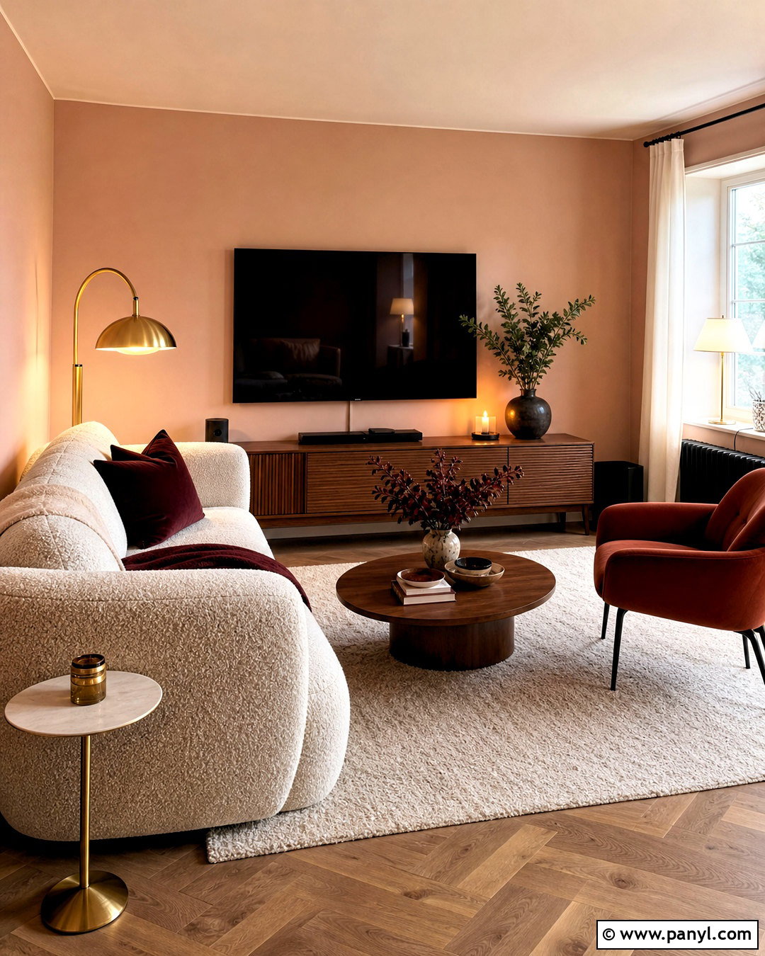 Jotun 20362 Pink Ambience Living Room - 20 jotun paint wall colours living rooms