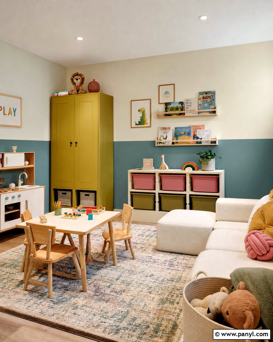 Jotun LADY Color Block Playroom - 20 jotun lady ideas