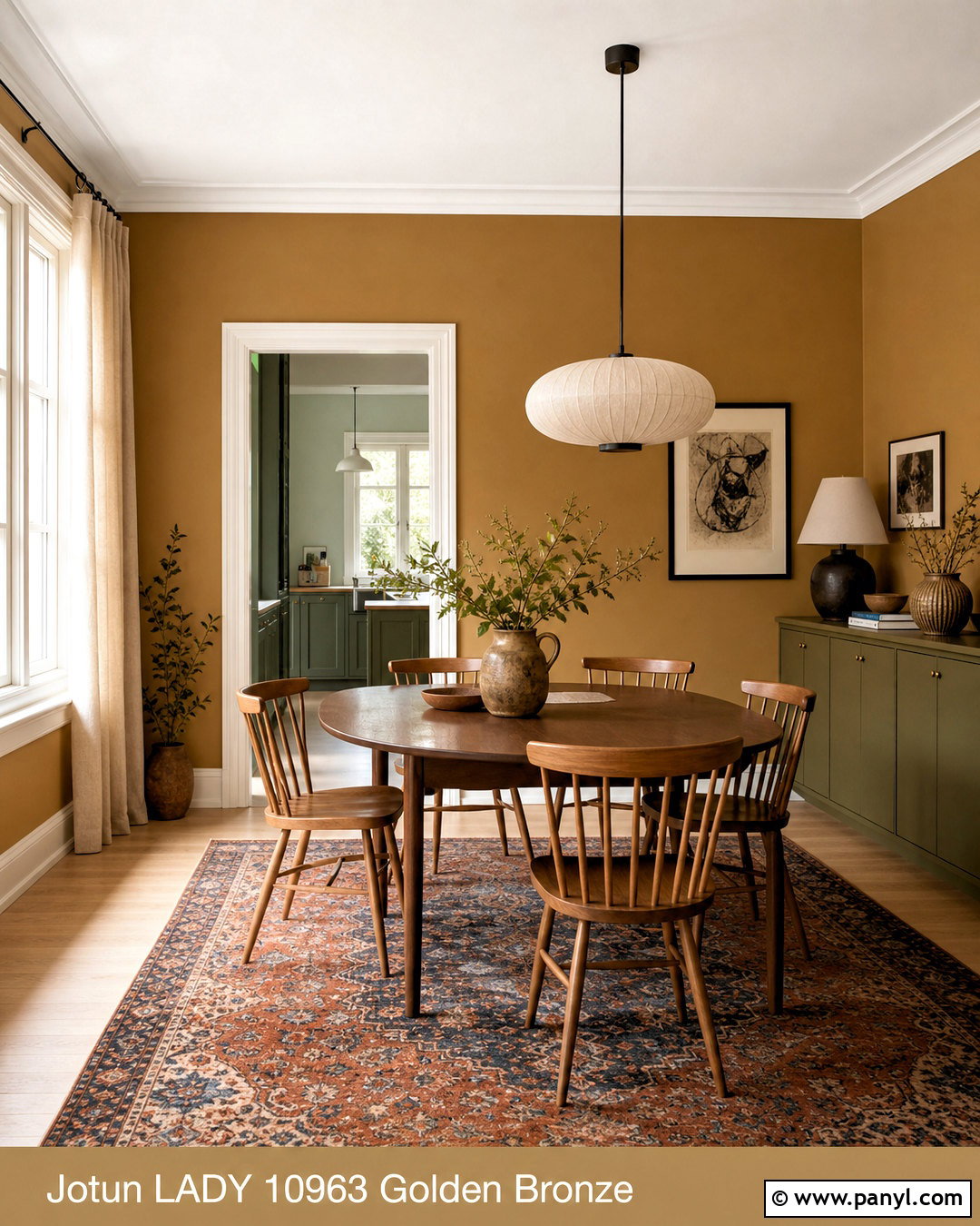 Jotun LADY Golden Bronze Dining Room - 20 jotun lady ideas