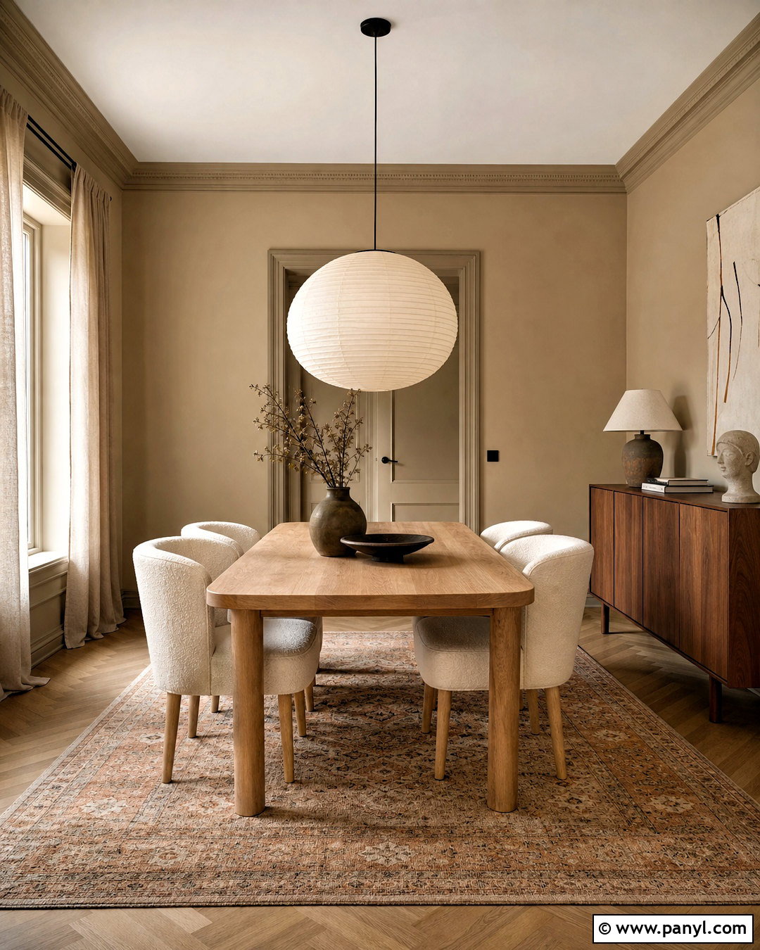 Jotun LADY Hazelnut Beige Dining Room - 20 jotun lady ideas