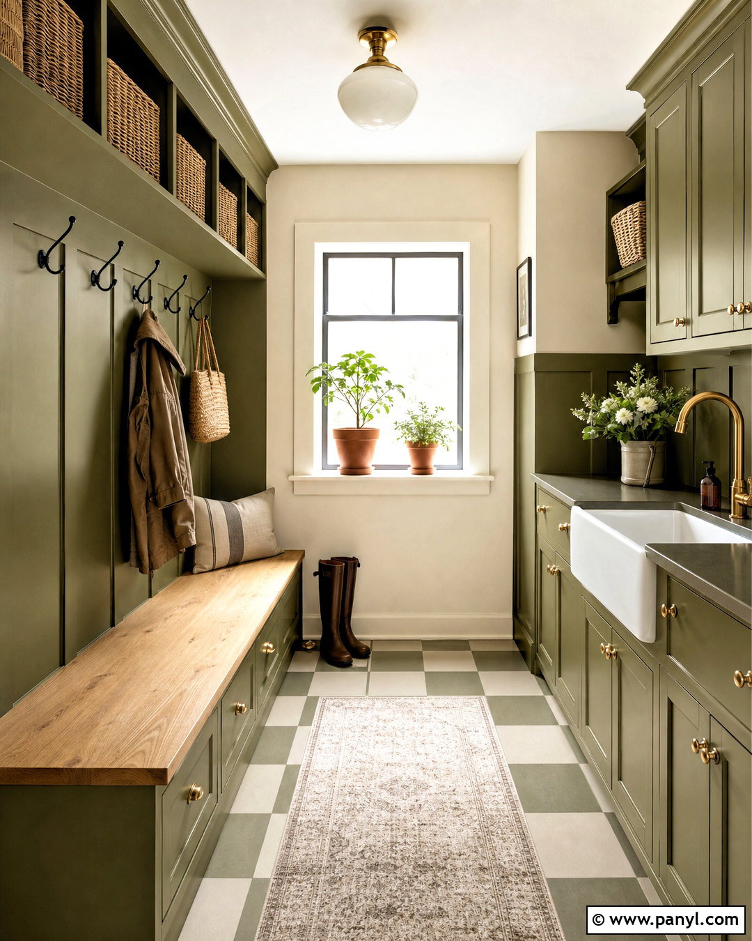 Jotun LADY Olive Mudroom - 20 jotun lady ideas