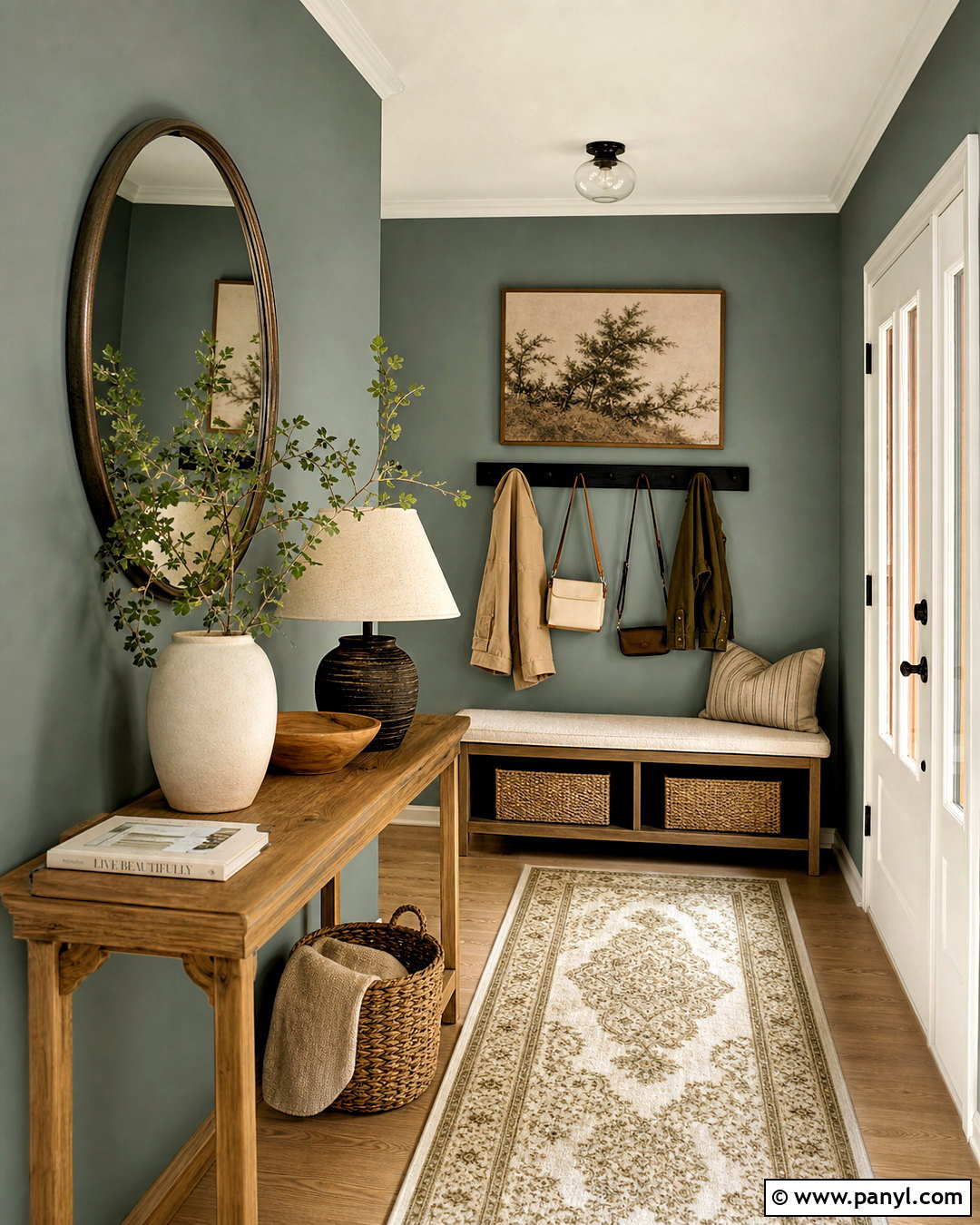 Jotun LADY Wild Ivy Entryway - 20 jotun lady ideas