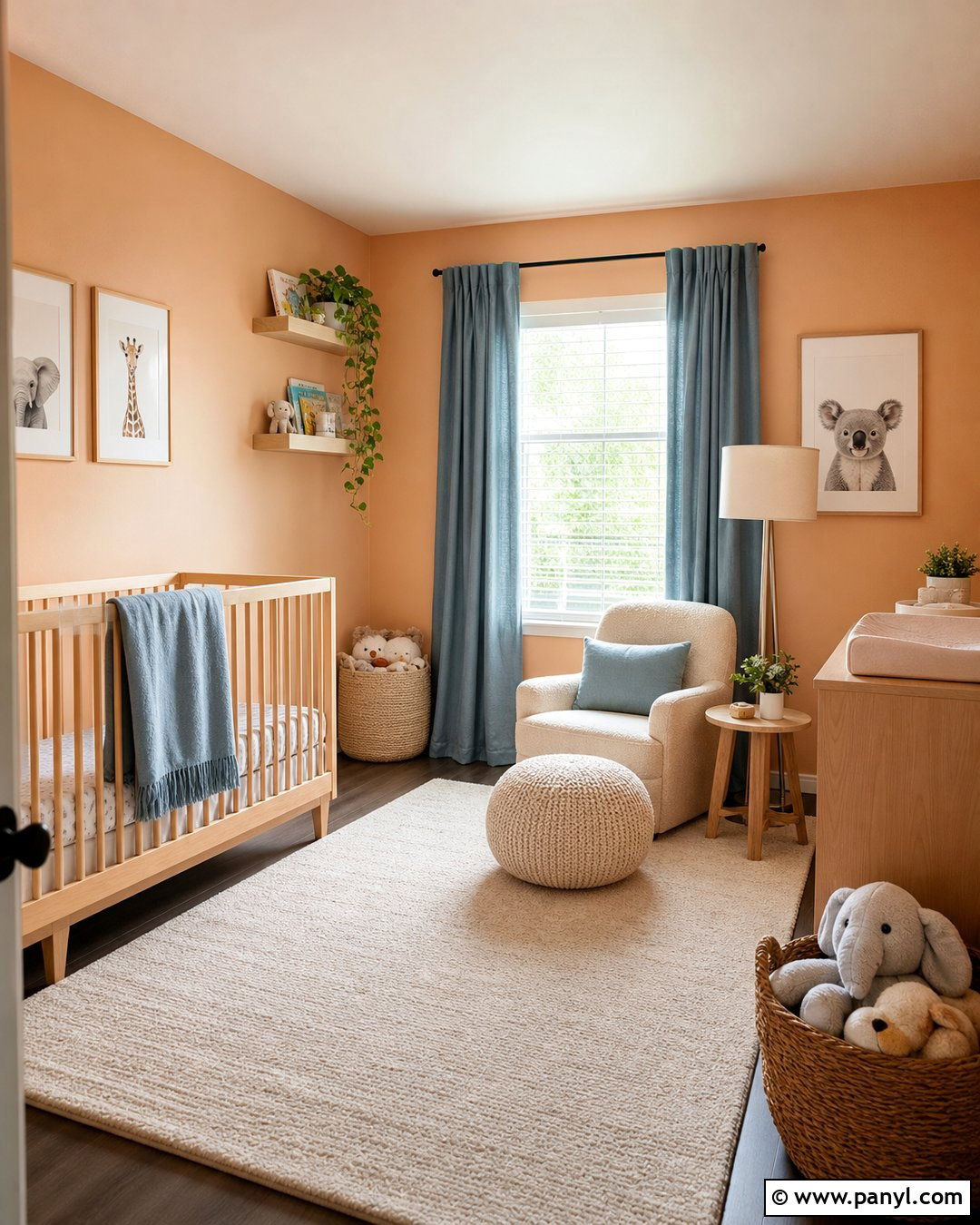 Jotun Peach Sky Nursery - 30 Jotun Color Wall Colours