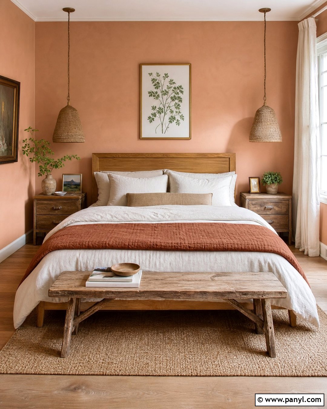 Jotun Rural Guest Bedroom - 30 Jotun Color Wall Colours