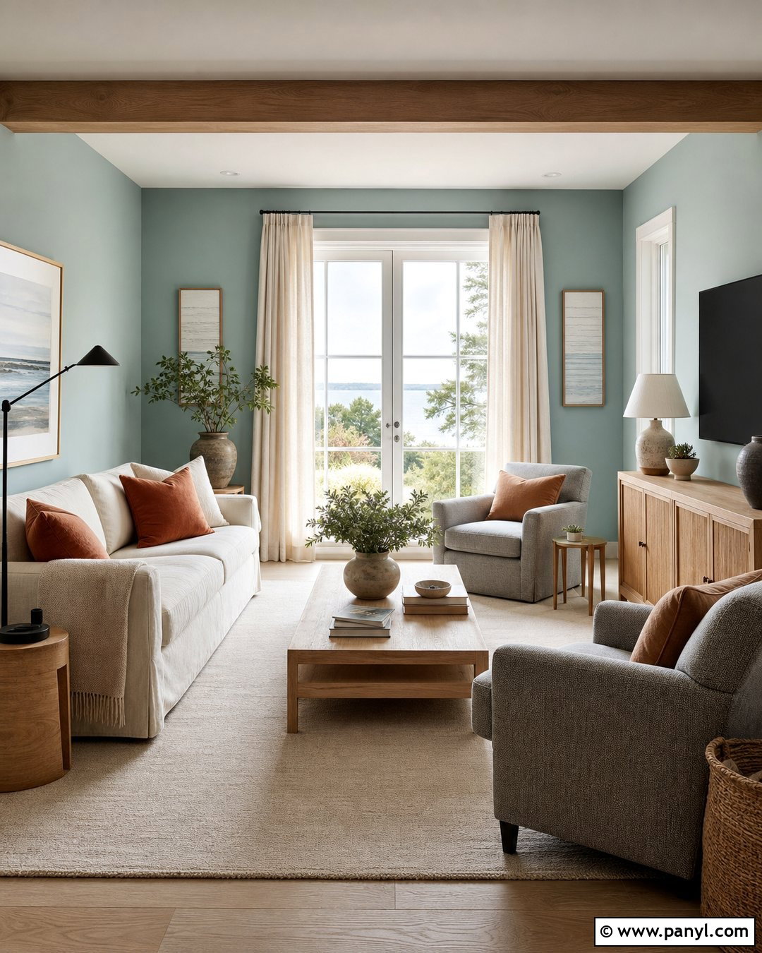 Jotun Sea Mist Living Room - 30 Jotun Color Wall Colours