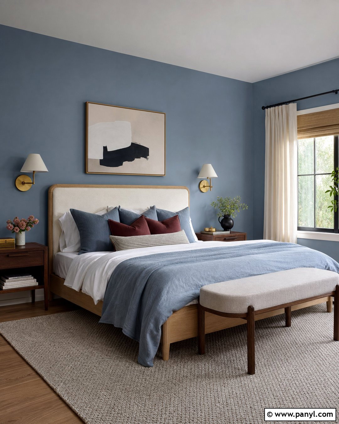 Jotun Silky Blue Bedroom - 30 Jotun Color Wall Colours