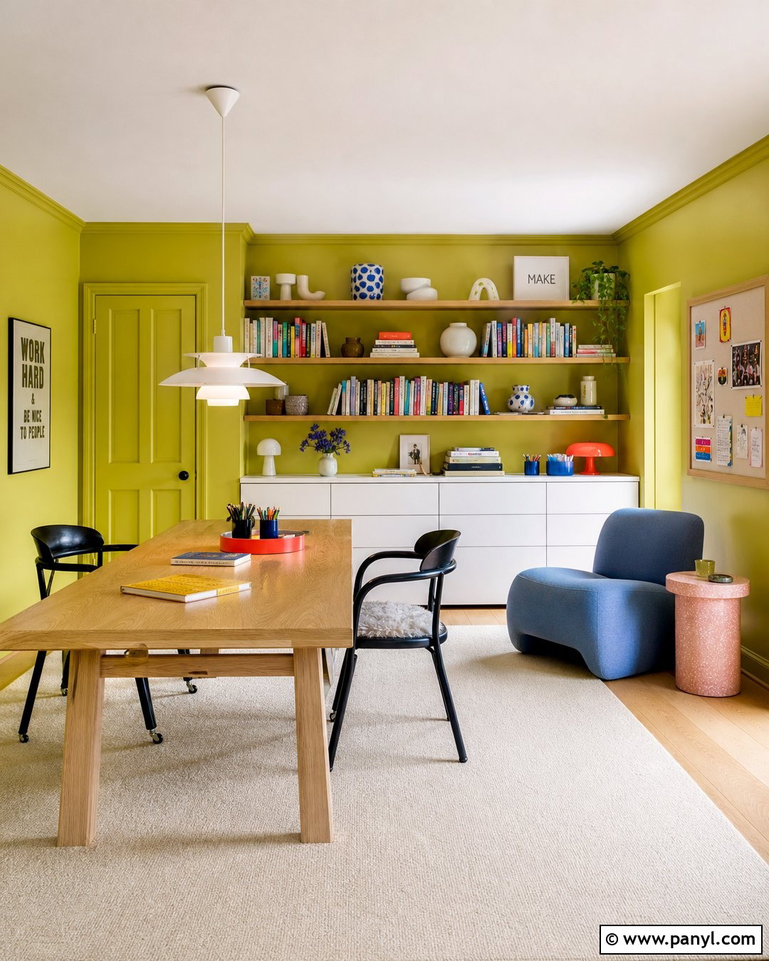 Jotun Sunny Green Creative Room - 30 Jotun Color Wall Colours