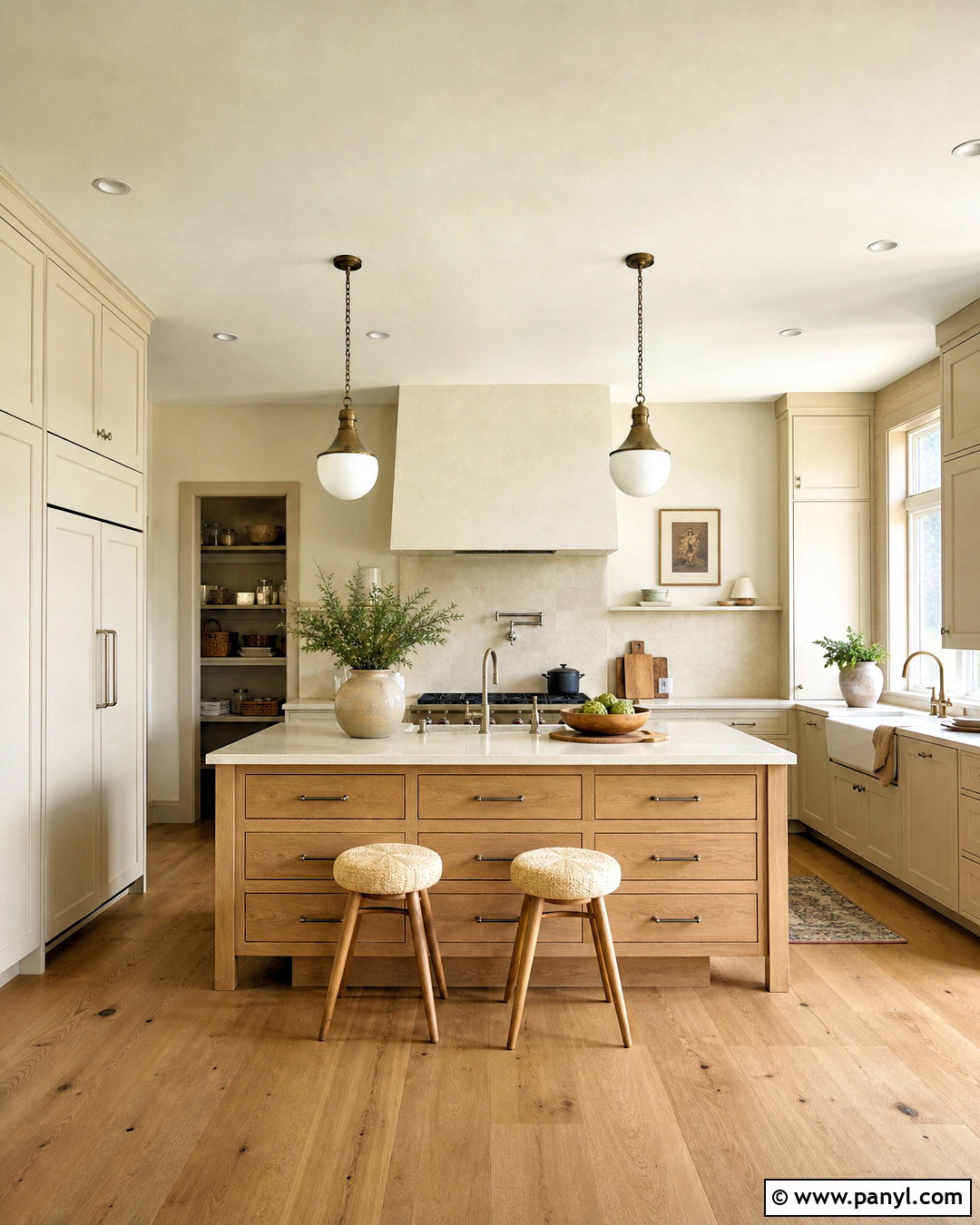 Jotun Unbleached Kitchen - 20 jotun color palette ideas