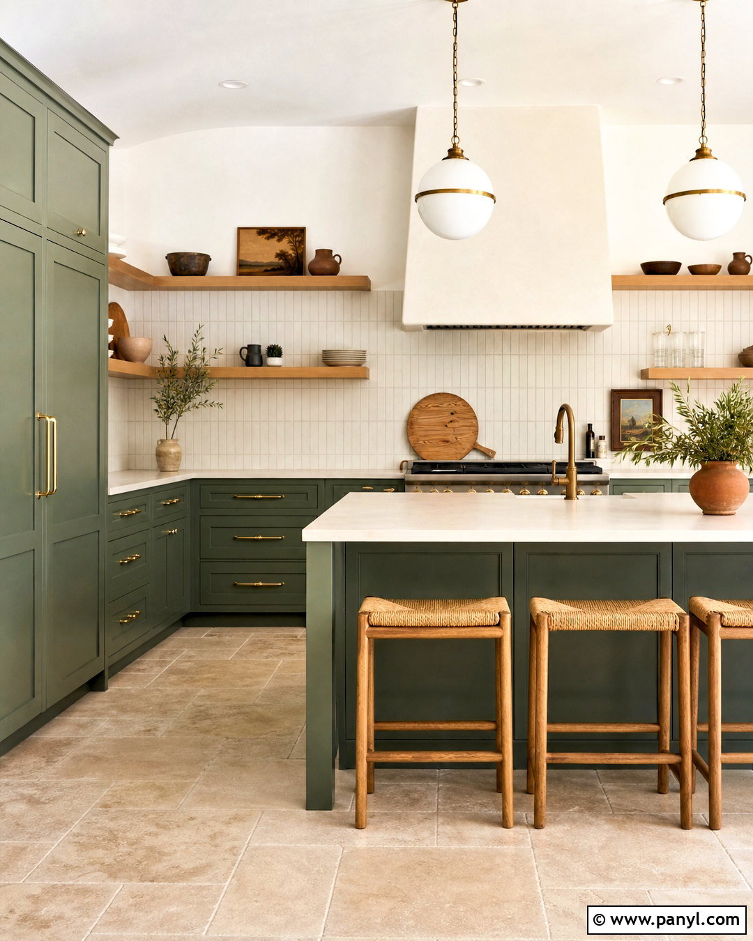 Jotun Wild Ivy Kitchen - 20 jotun color palette ideas