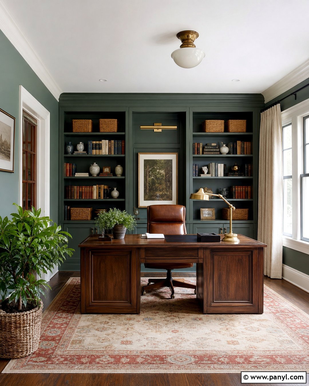 Juniper Green Wall Paint - 30 green wall paint colors