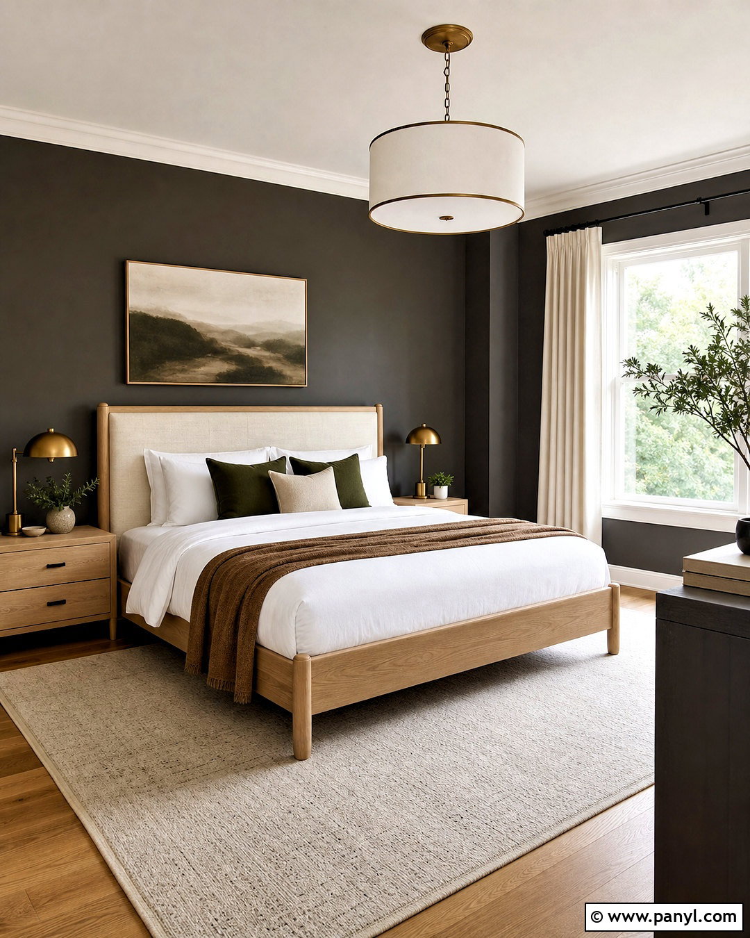 Kendall Charcoal Bedroom - 20 grey paint colors for bedroom ideas
