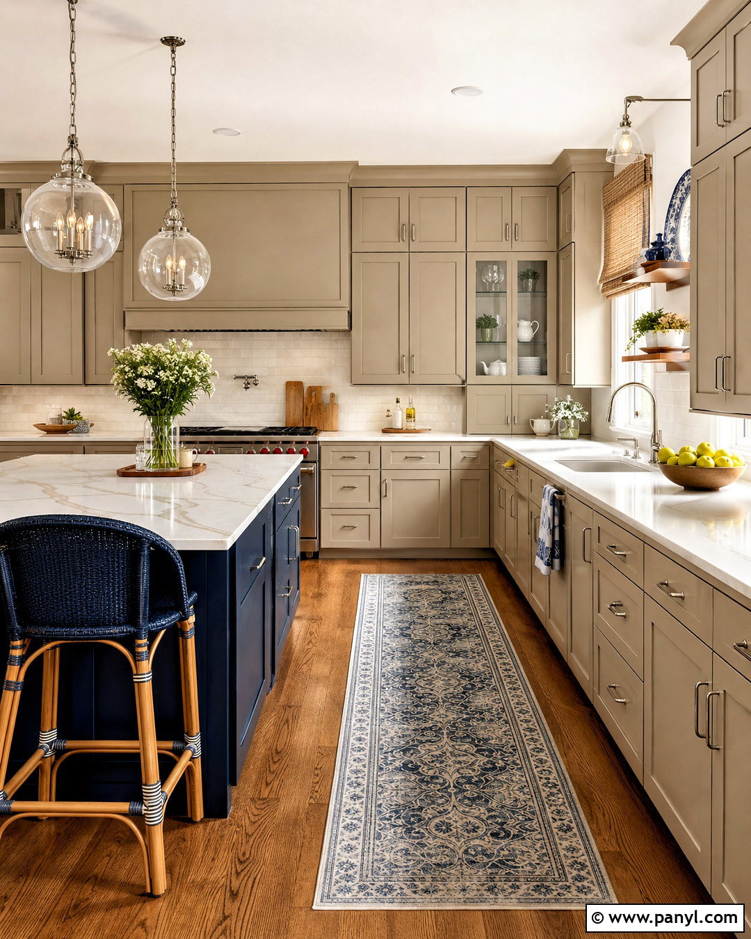 Khaki And Navy Kitchen - 20 khaki kitchen ideas