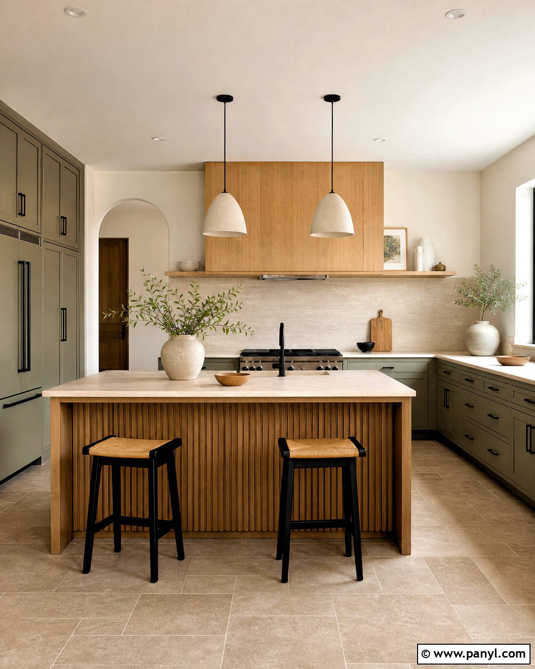 Khaki And Oak Kitchen - 20 khaki kitchen ideas