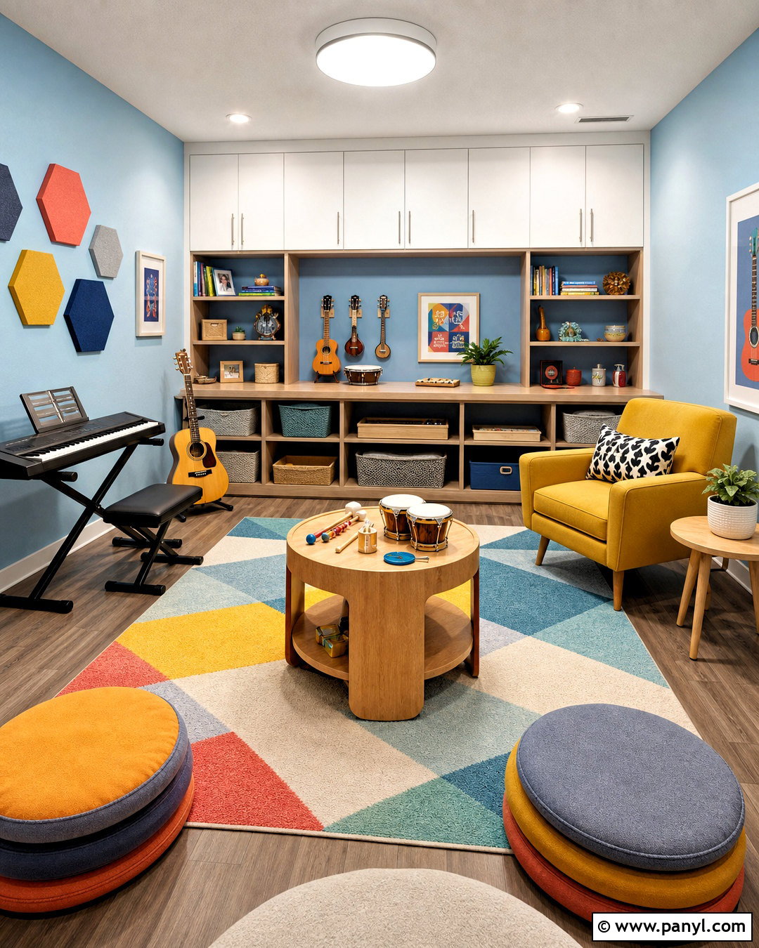 Kids And Adults Music Room - 20 family music room ideas