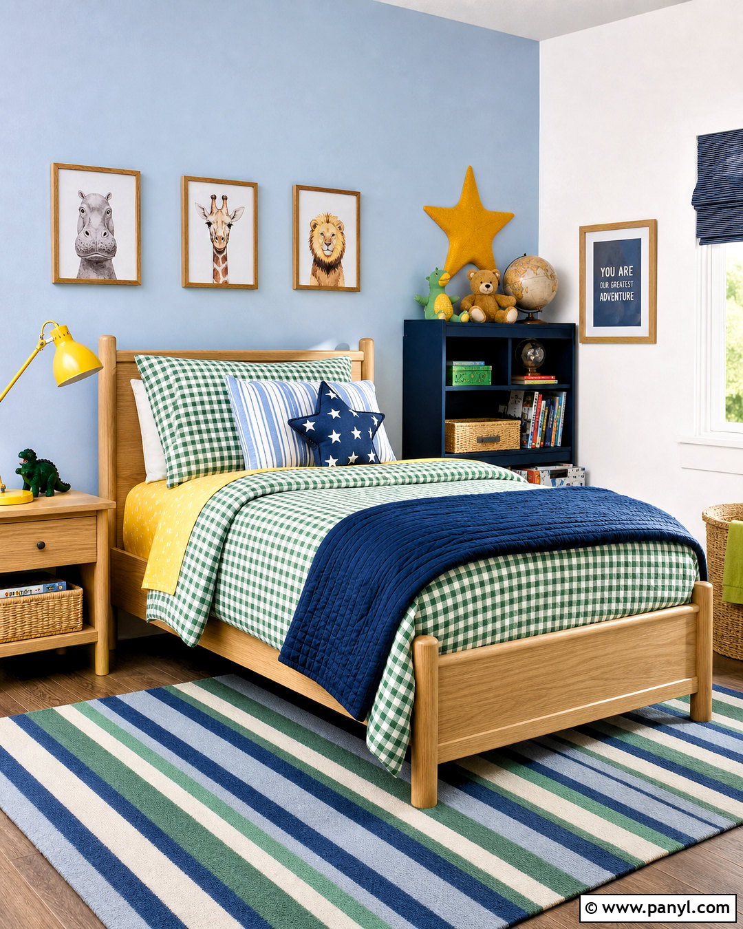 Kids Gingham Bedding - 20 gingham bedding ideas
