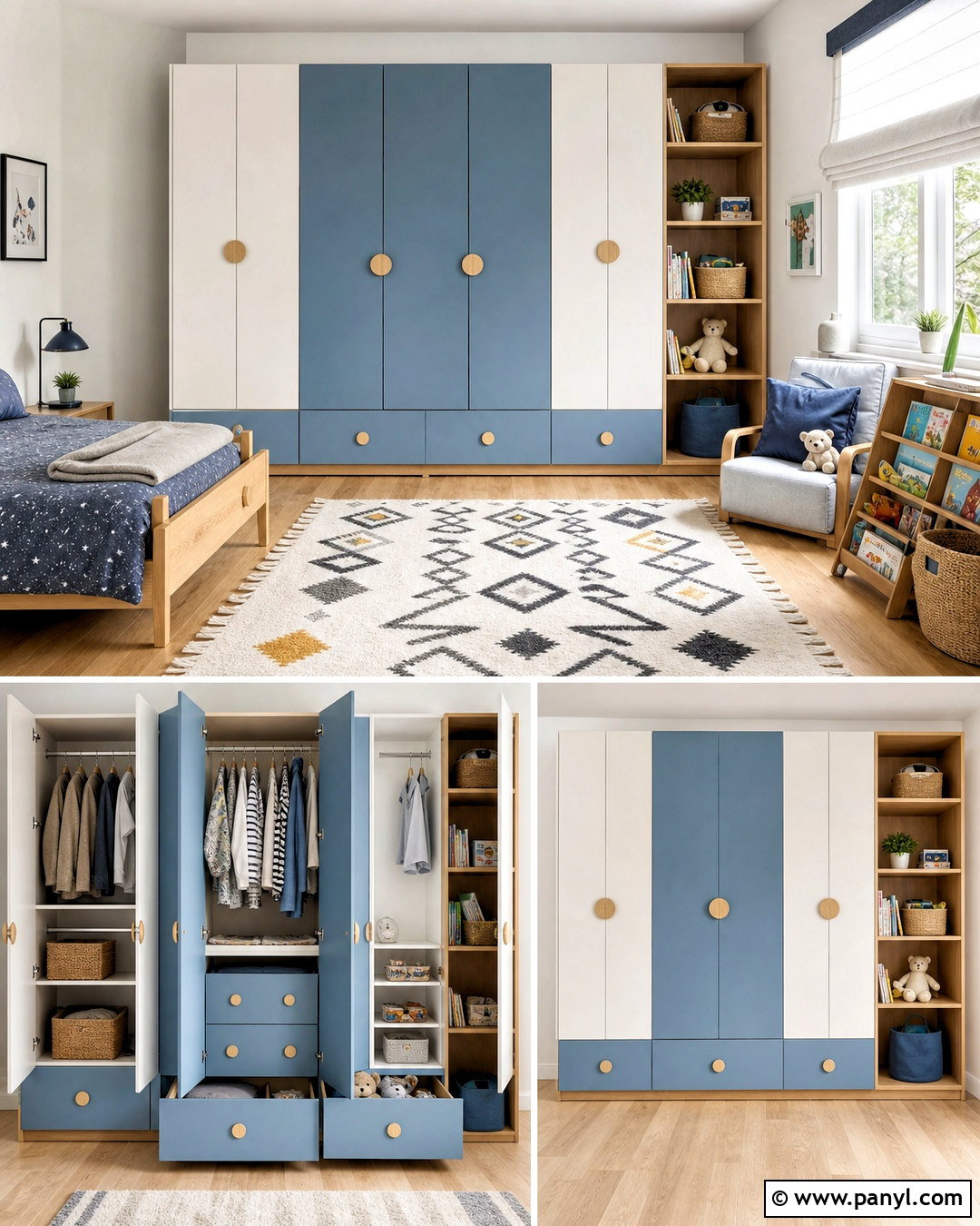 Kids Modular Wardrobe - 20 trending wardrobe design ideas