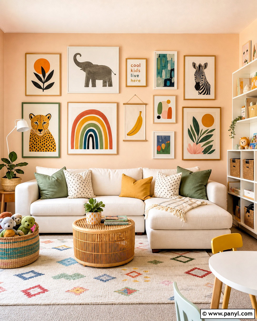 20 Kids Playroom Wall Ideas for a Fun, Creative Space Kids Love