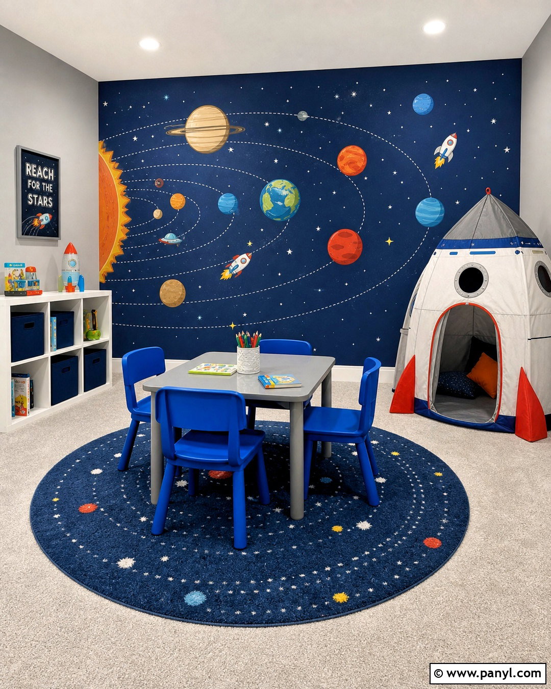 Kids Playroom Space Wall - 20 kids playroom wall ideas