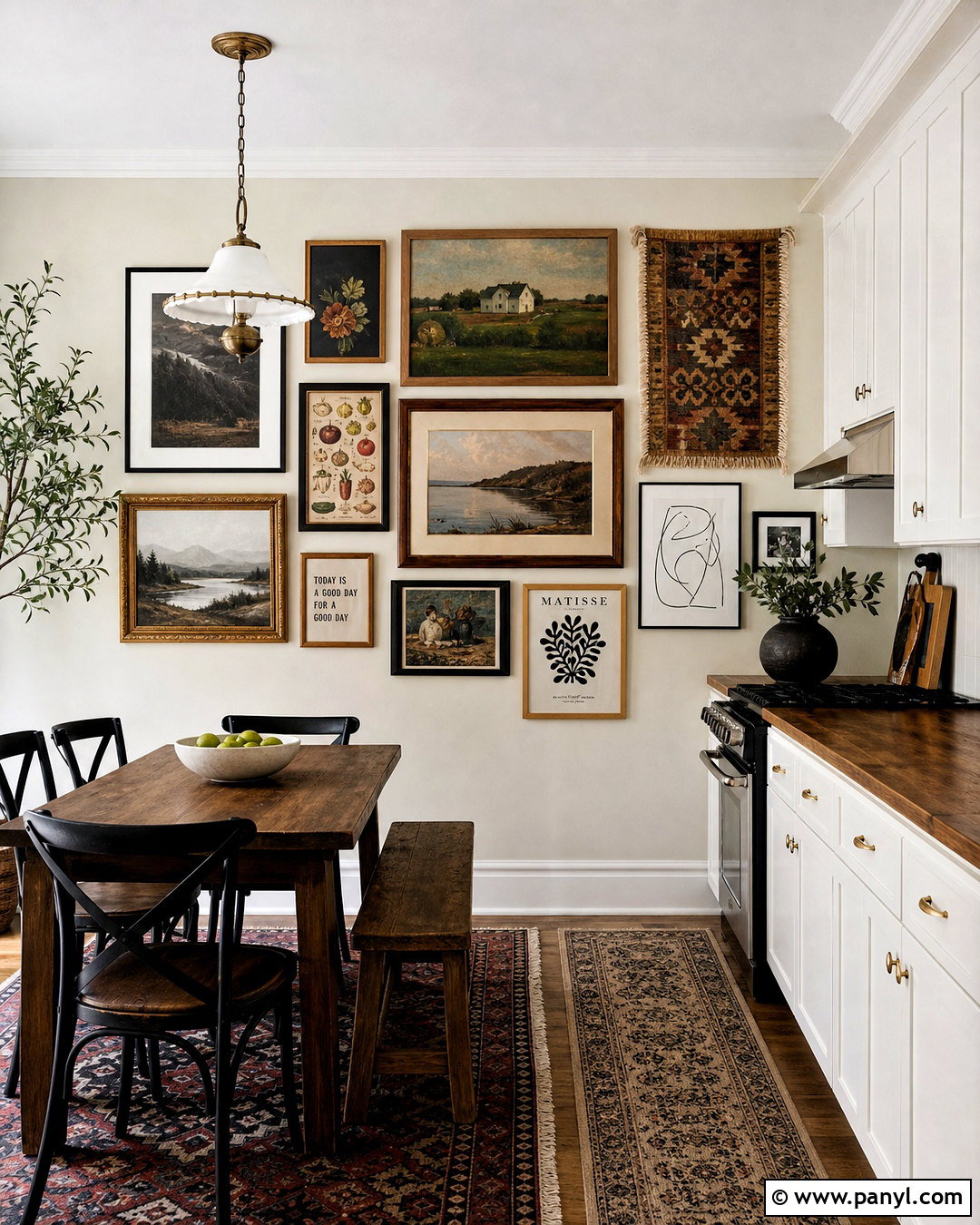 Kitchen Gallery Accent Wall - 20 kitchen accent wall ideas
