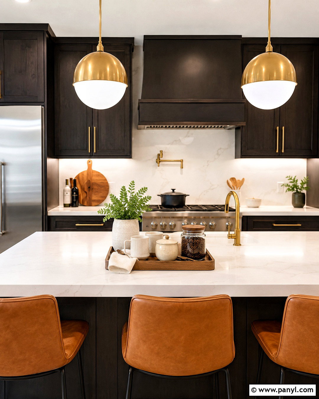 Kitchen Island Coffee Display - 20 center island decor ideas