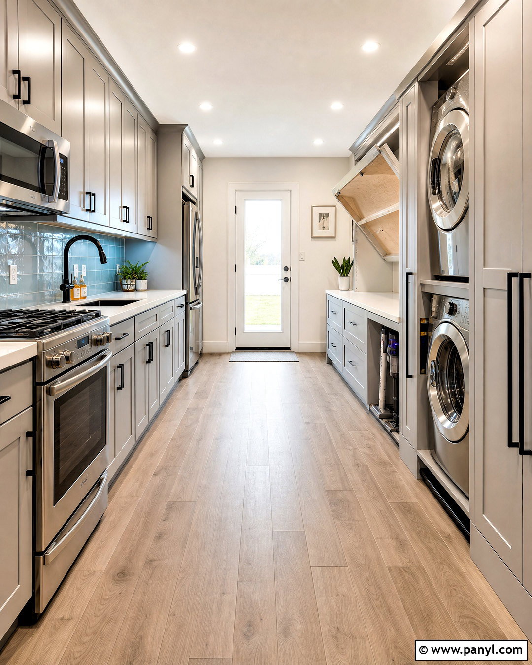 Kitchen Layout With Laundry Area - 20 kitchen layout ideas