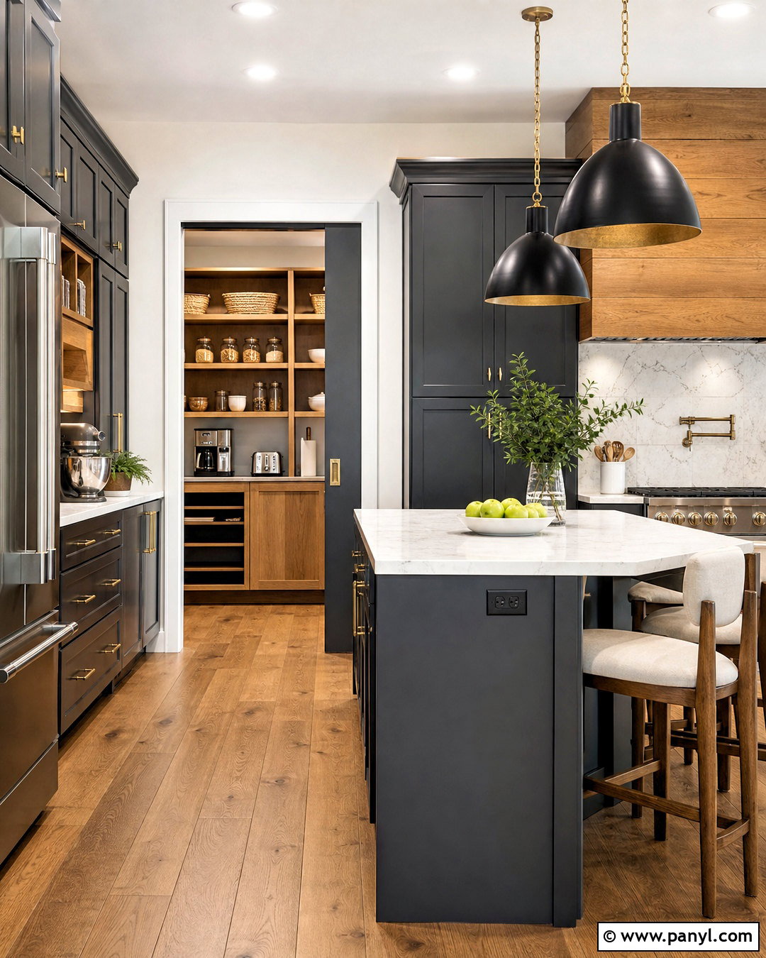Kitchen Layout With Walk In Pantry - 20 kitchen layout ideas