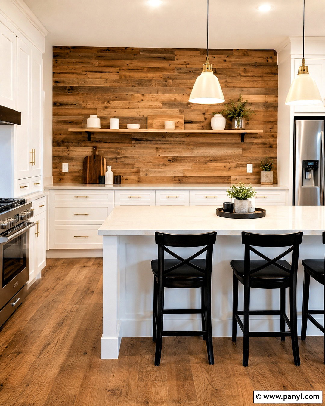 Kitchen Pallet Accent Wall - 20 pallet accent wall ideas