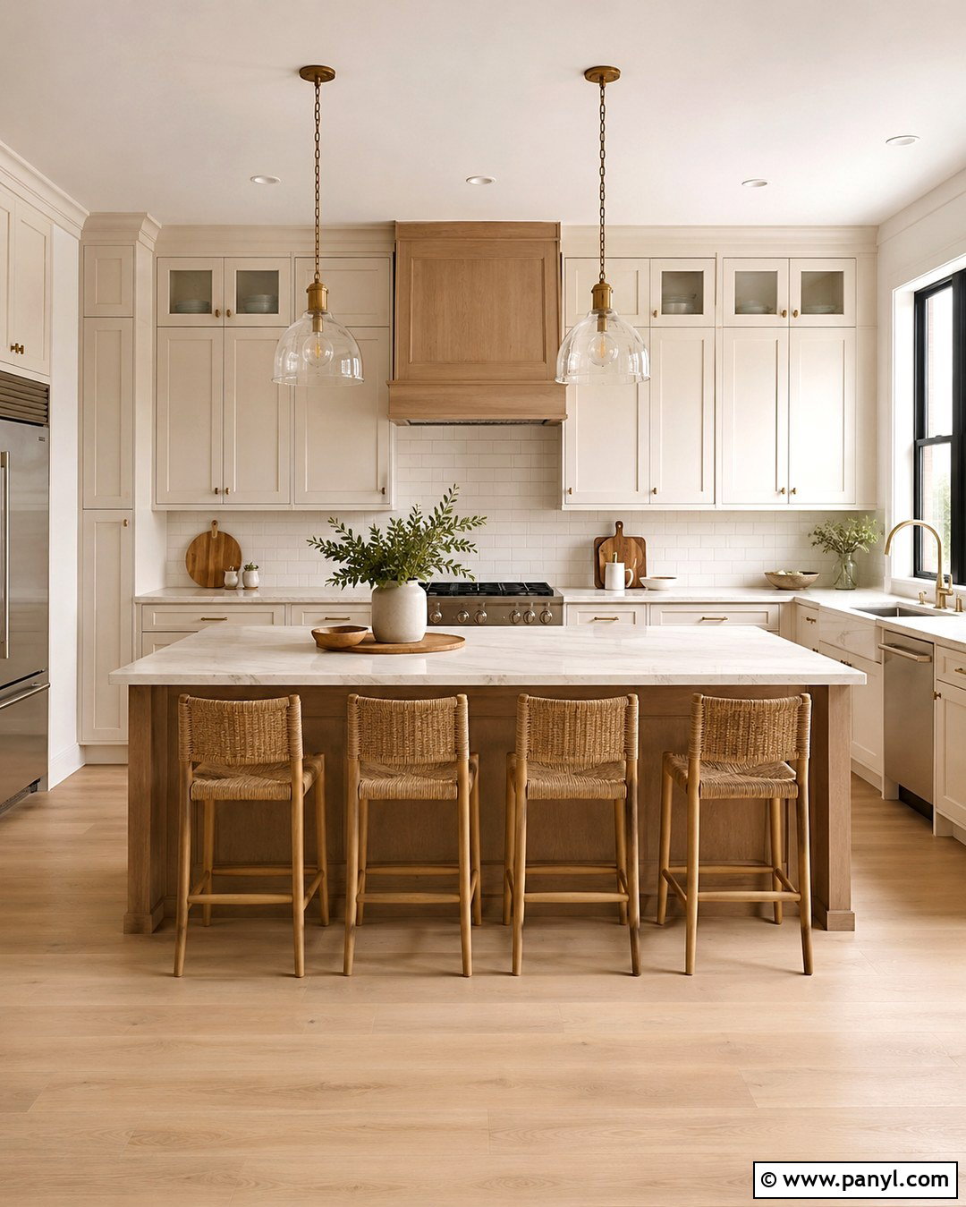 KraftMaid Cottage Cabinets With White Oak Floors - 20 Kraftmaid Cottage Color Ideas