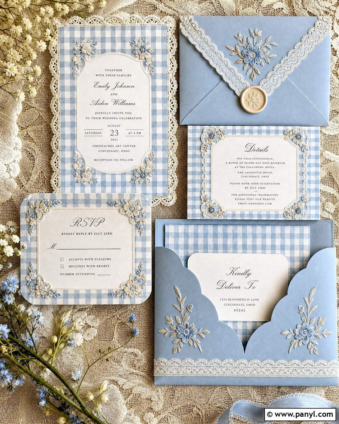 Lace Gingham Background - 20 gingham background aesthetic ideas