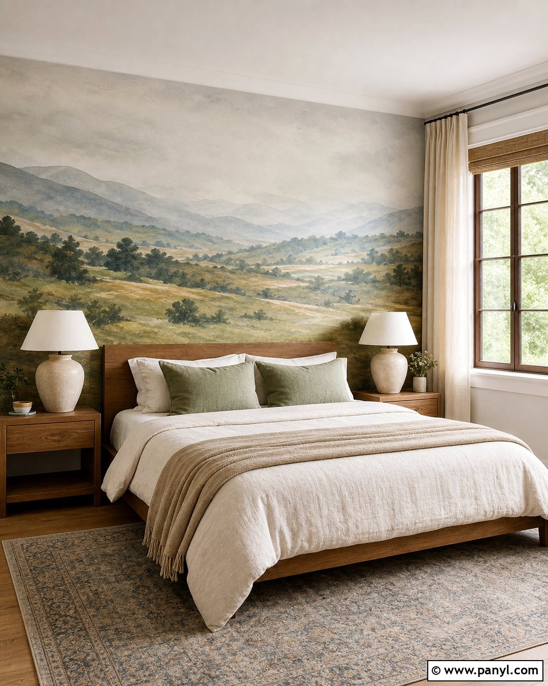 Landscape Wall Mural - 30 Paint On Wall Ideas