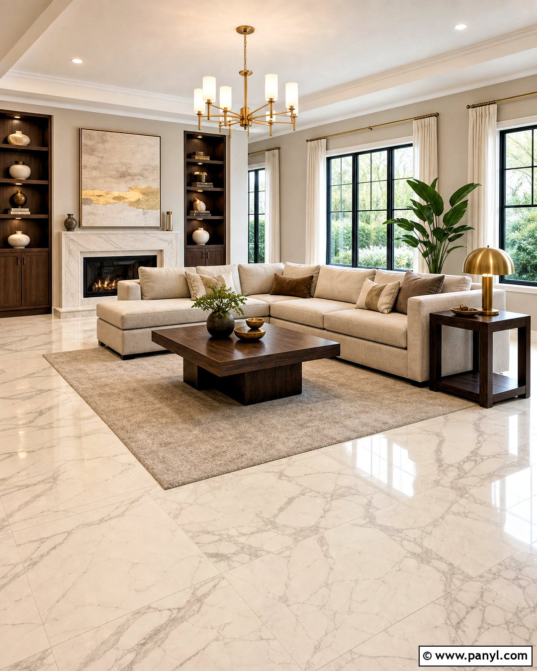 Large Format Marble Floor Tile - 20 home floor tiles design ideas