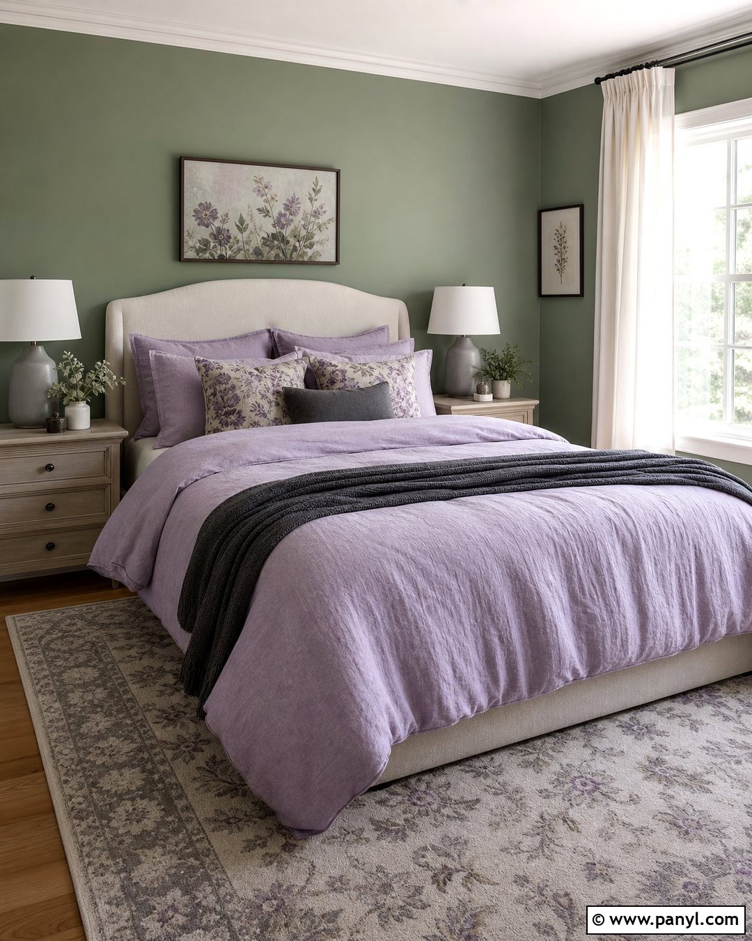 Lavender Accent Color For Green Walls - 20 Accent Color For Green Walls