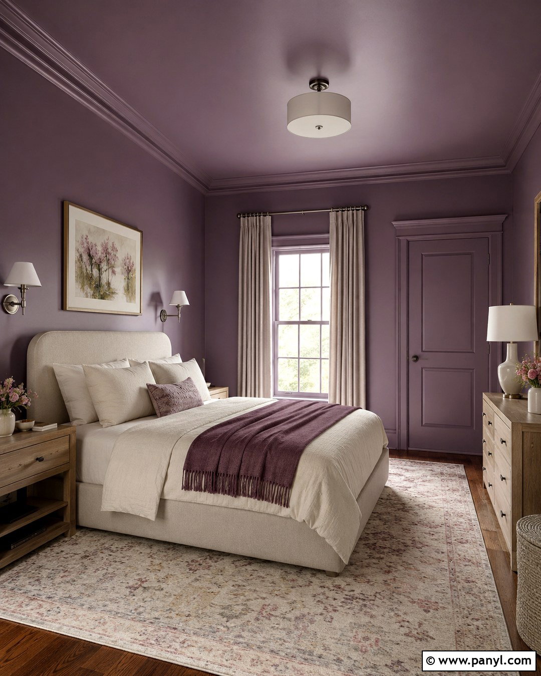 Lavender All Over Wall Color - 20 All Over Wall Color Ideas