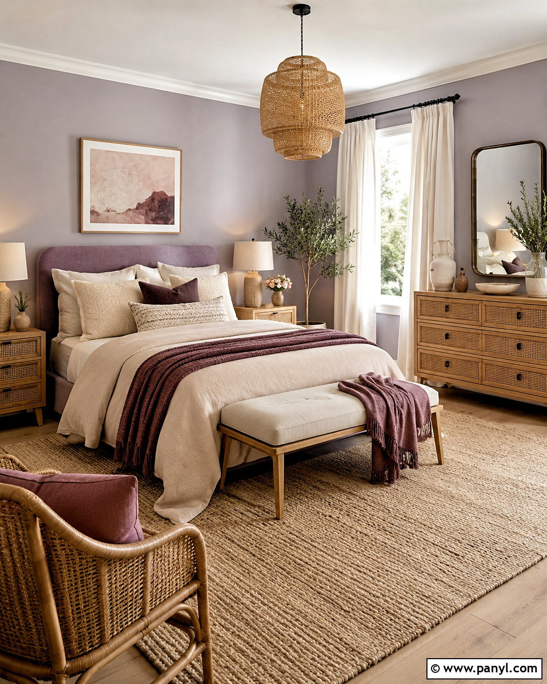 Lavender And Beige Modern Boho Color Palette - 20 modern boho color palette ideas