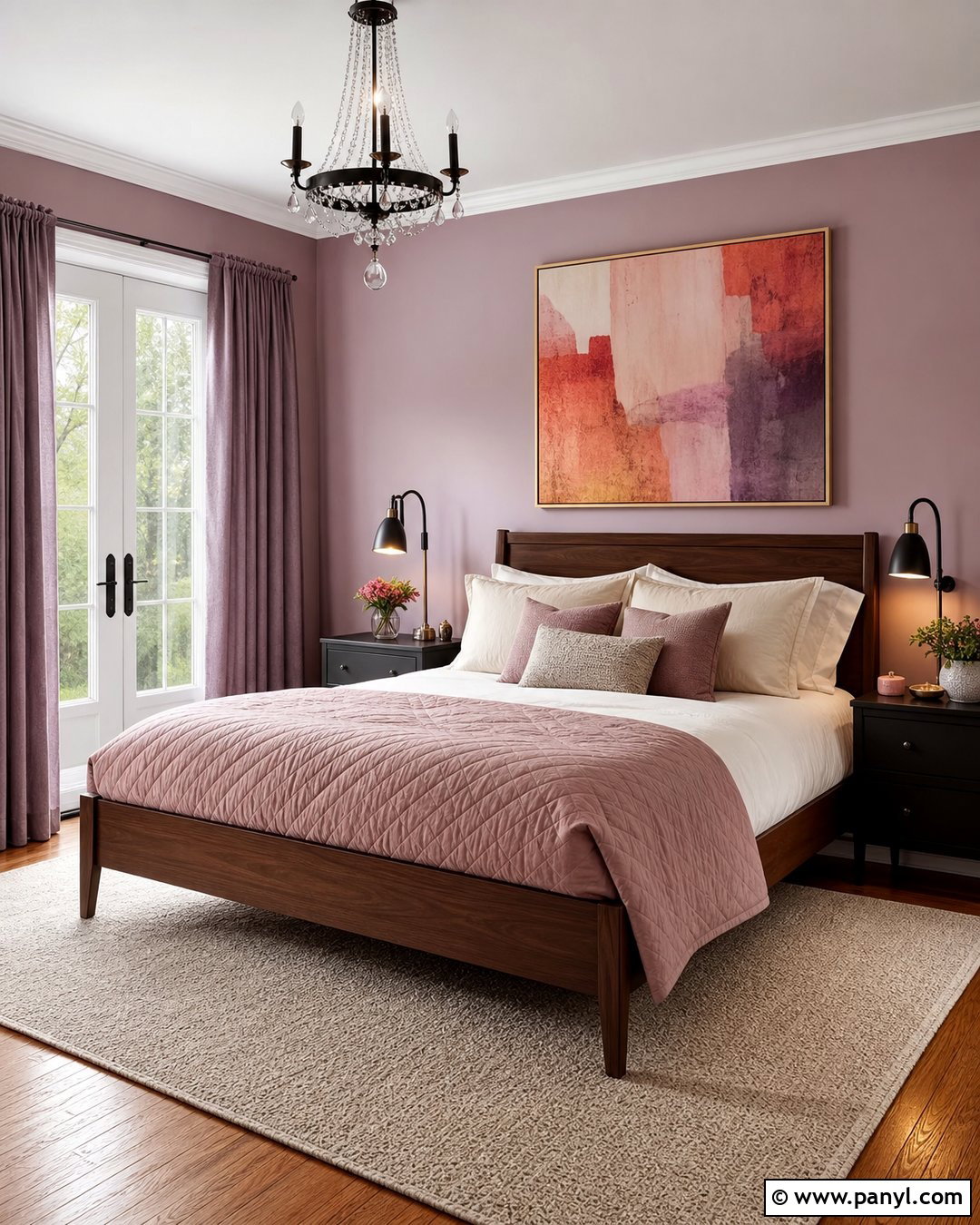 Lavender And Blush Bedroom Walls - 35 Lavender Wall Paint Ideas