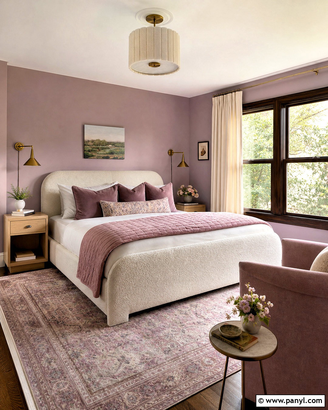 Lavender And Blush Pink Bedroom - 20 lavender paint bedroom ideas