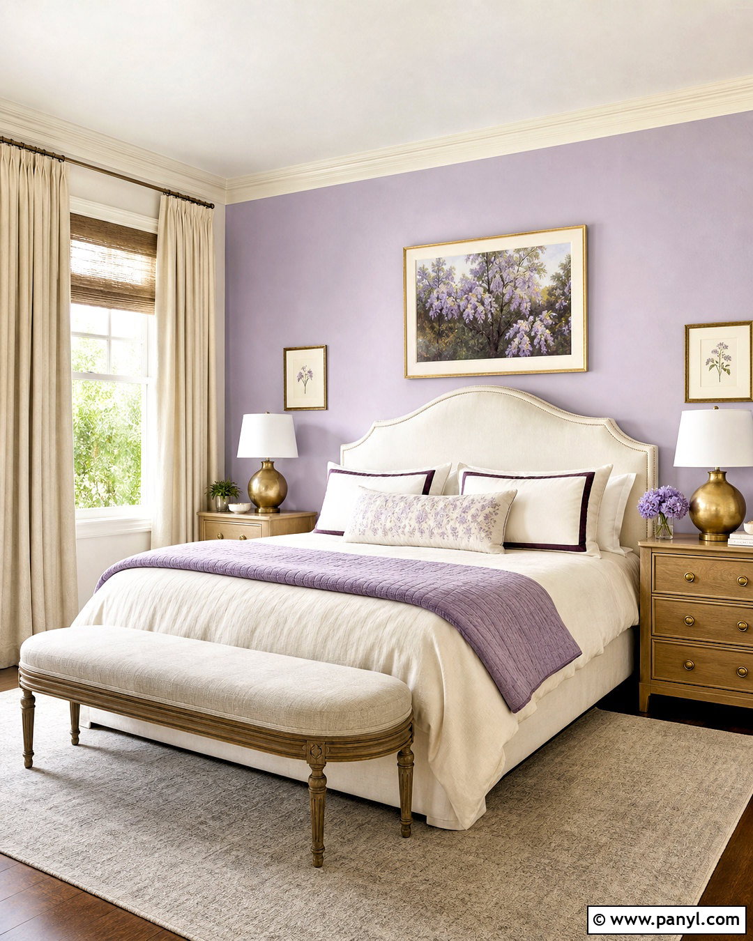 Lavender And Cream Pastel Bedroom - 20 bedroom pastel colors room ideas